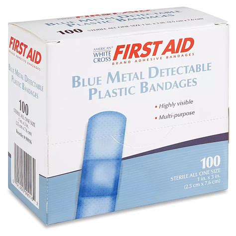 metal detectable bandages